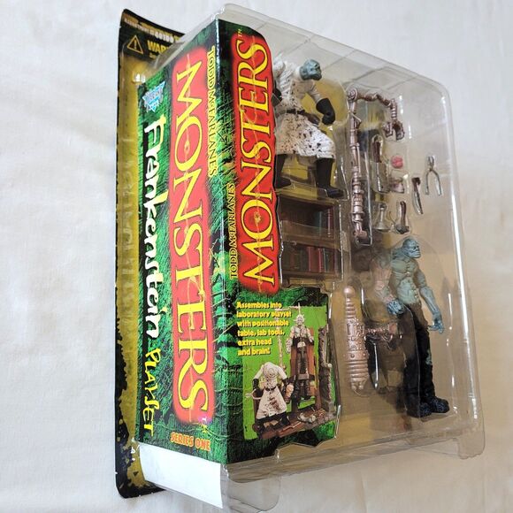 Vintage 1997 McFarlane Monsters Frankenstein Playset (New) - Picture 9 of 11